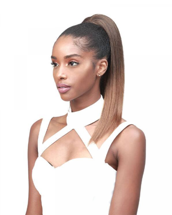 Bobbi Boss Tress Up Miss Designer Mix Ponytail Yaky Straight 18"